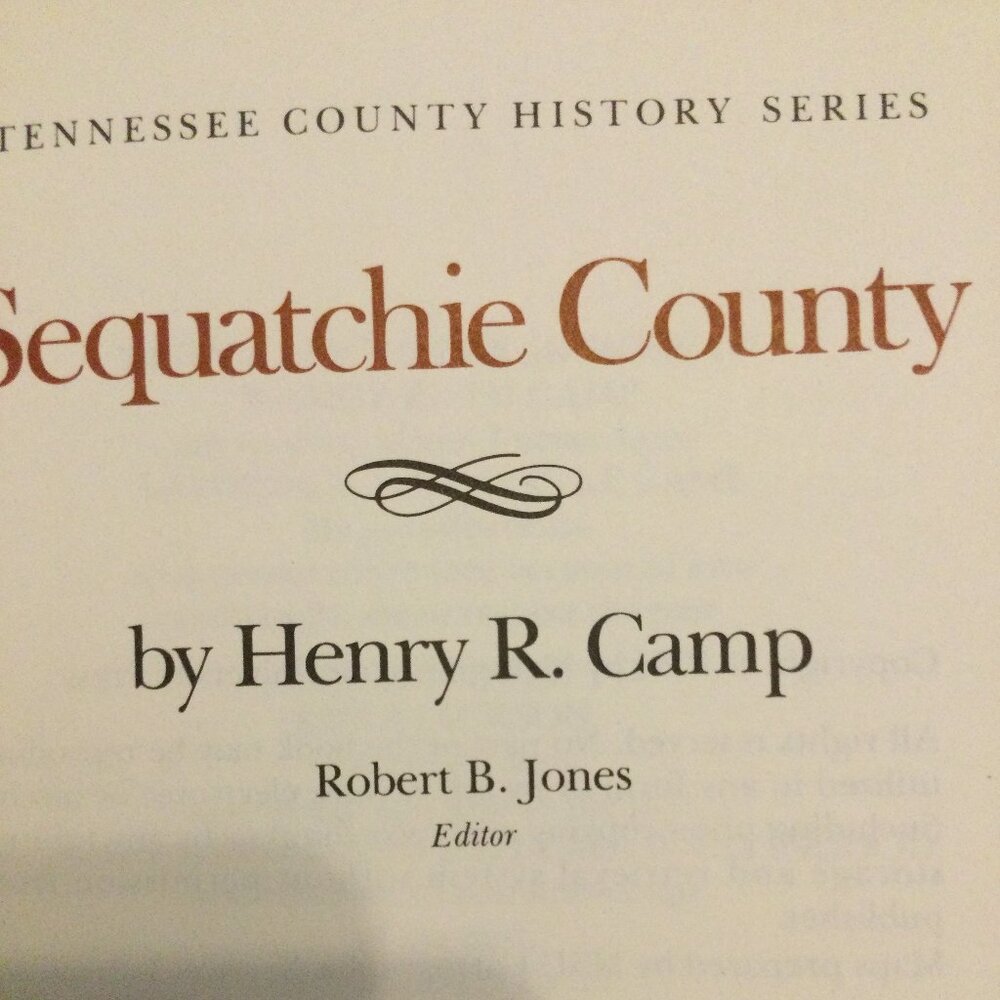 Sequatchie County TN History & Genealogy with Maps